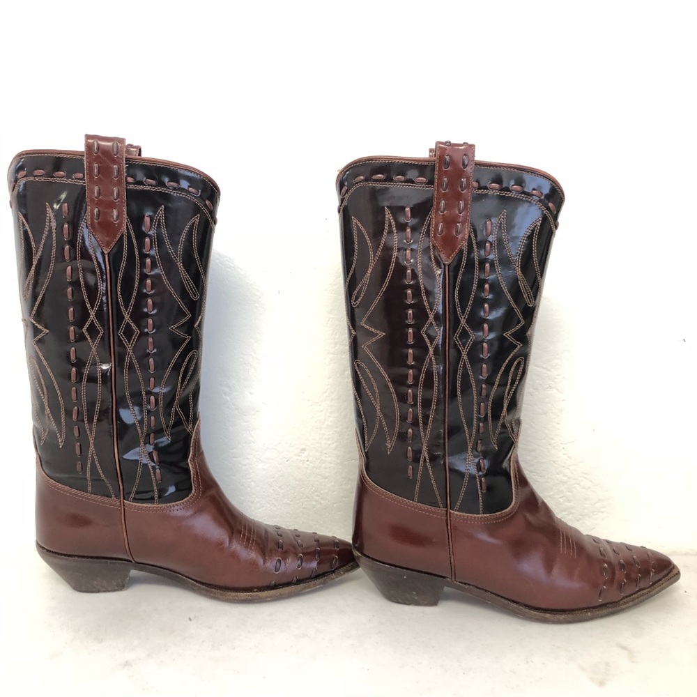 Donald J Pliner Cowboy Cowgirl Boots Size 6 VGUC